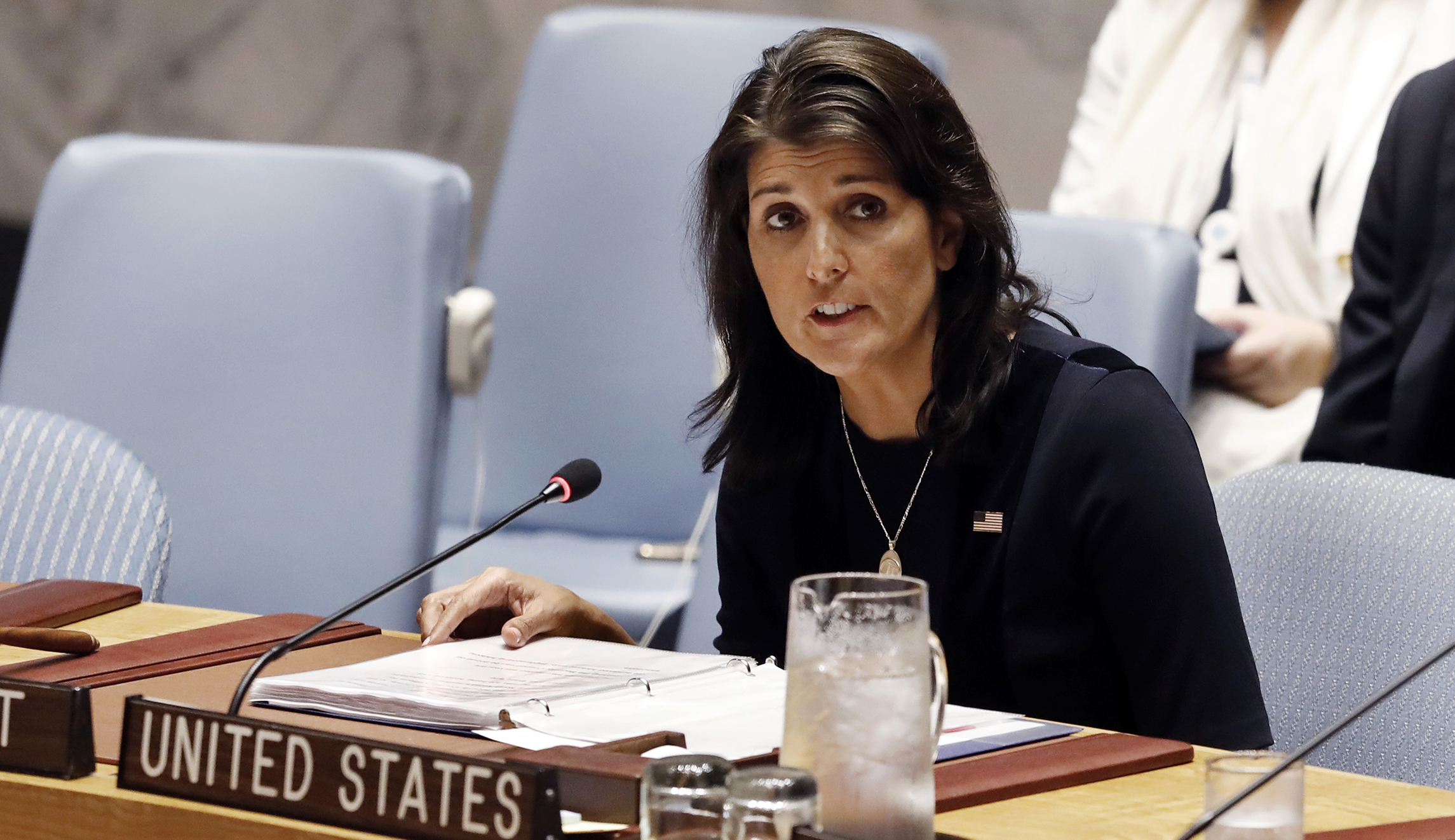 Nikki Haley: ‘Russia is actively working to undermine’ North Korea sanctions