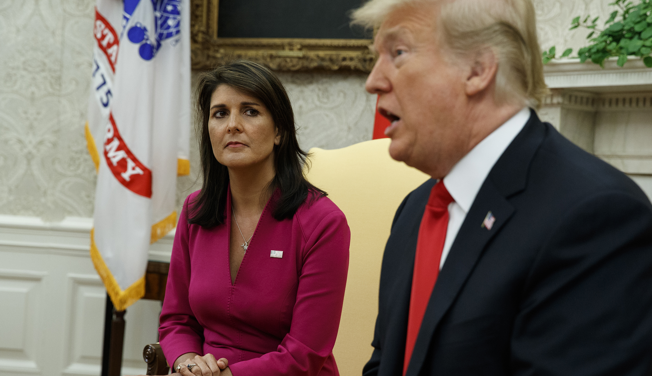 Nikki Haley: ‘I am not running for 2020’
