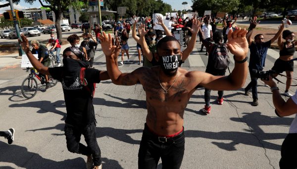 ‘Hands up! Don’t shoot!’ slogan used in George Floyd protests stems from myth debunked by Obama Justice Department