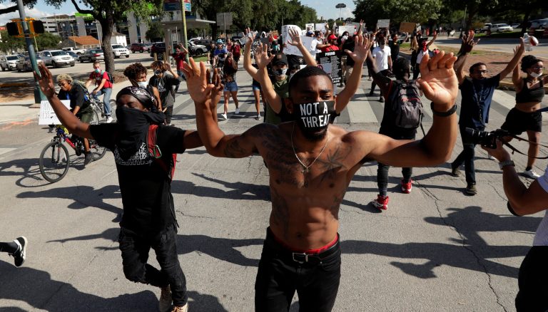 ‘Hands up! Don’t shoot!’ slogan used in George Floyd protests stems from myth debunked by Obama Justice Department