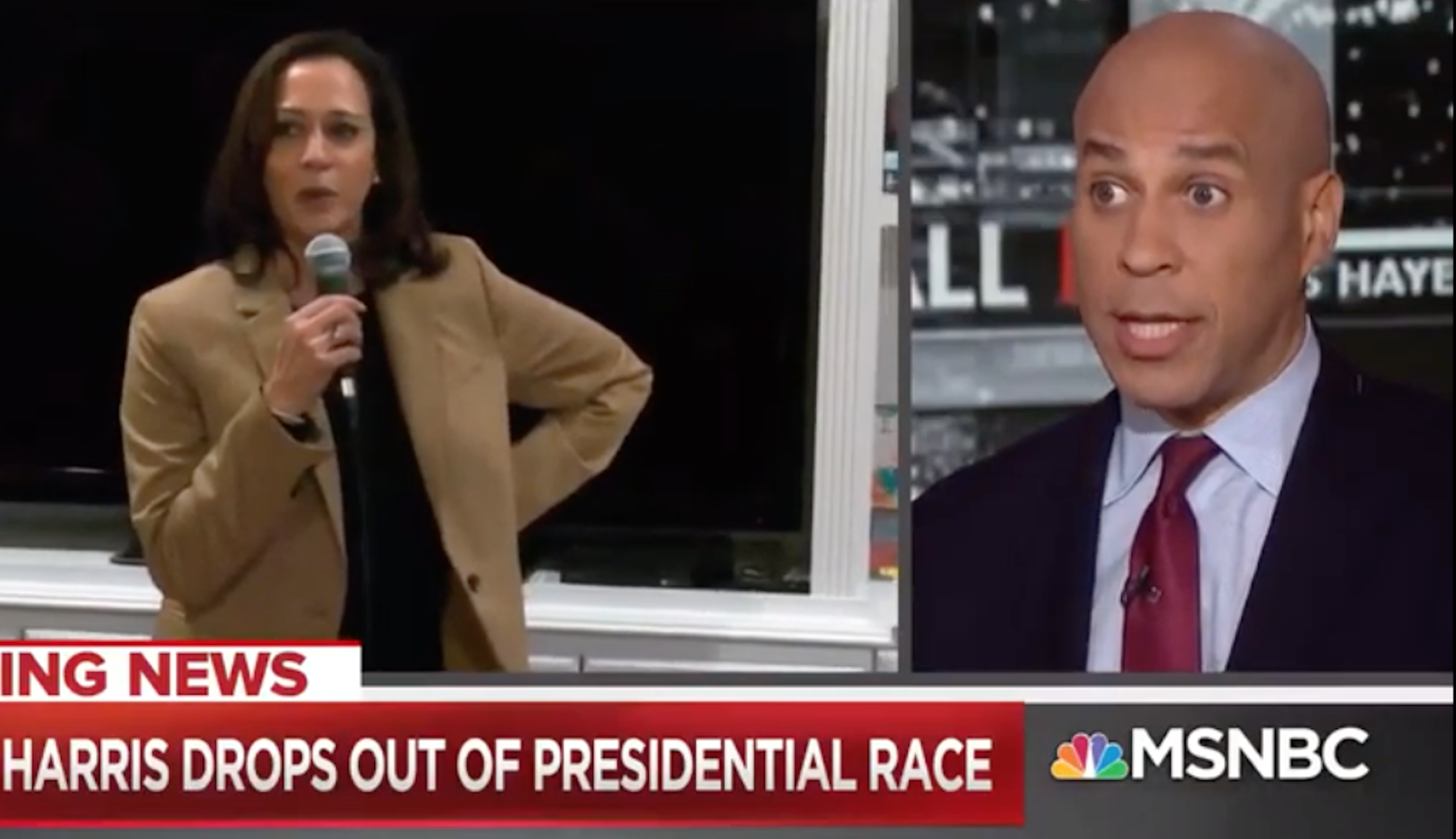 Cory Booker on Harris 2020 exit: ‘Damn shame’ the field is less ‘diverse’