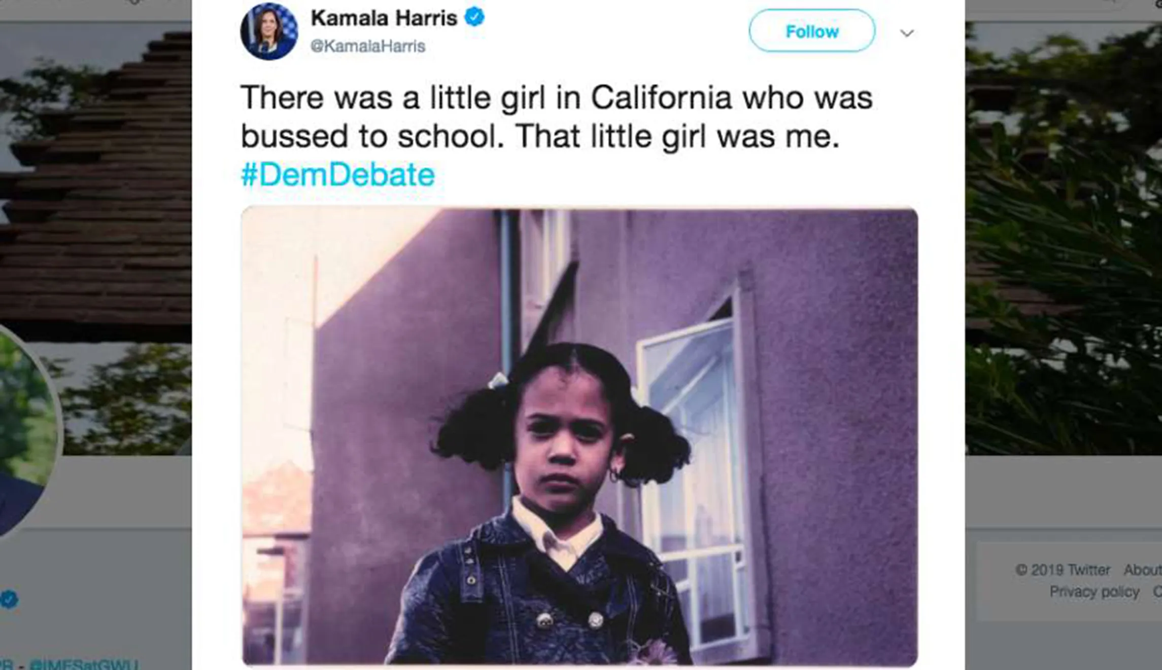 ‘An integrated school environment’: Aged six, Kamala Harris was part of California push to end segregation