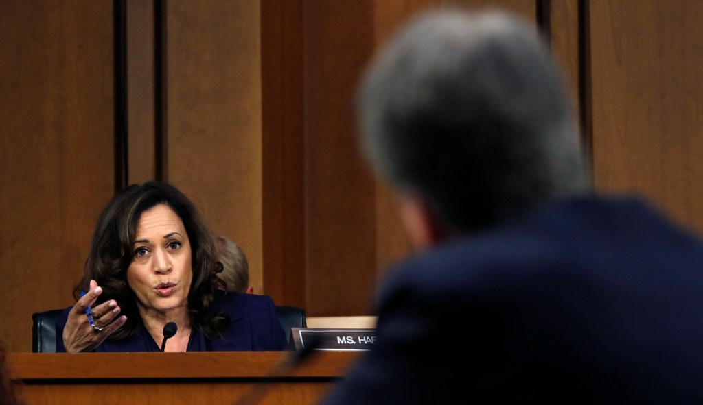Kamala Harris calls for formal impeachment proceedings against Kavanaugh