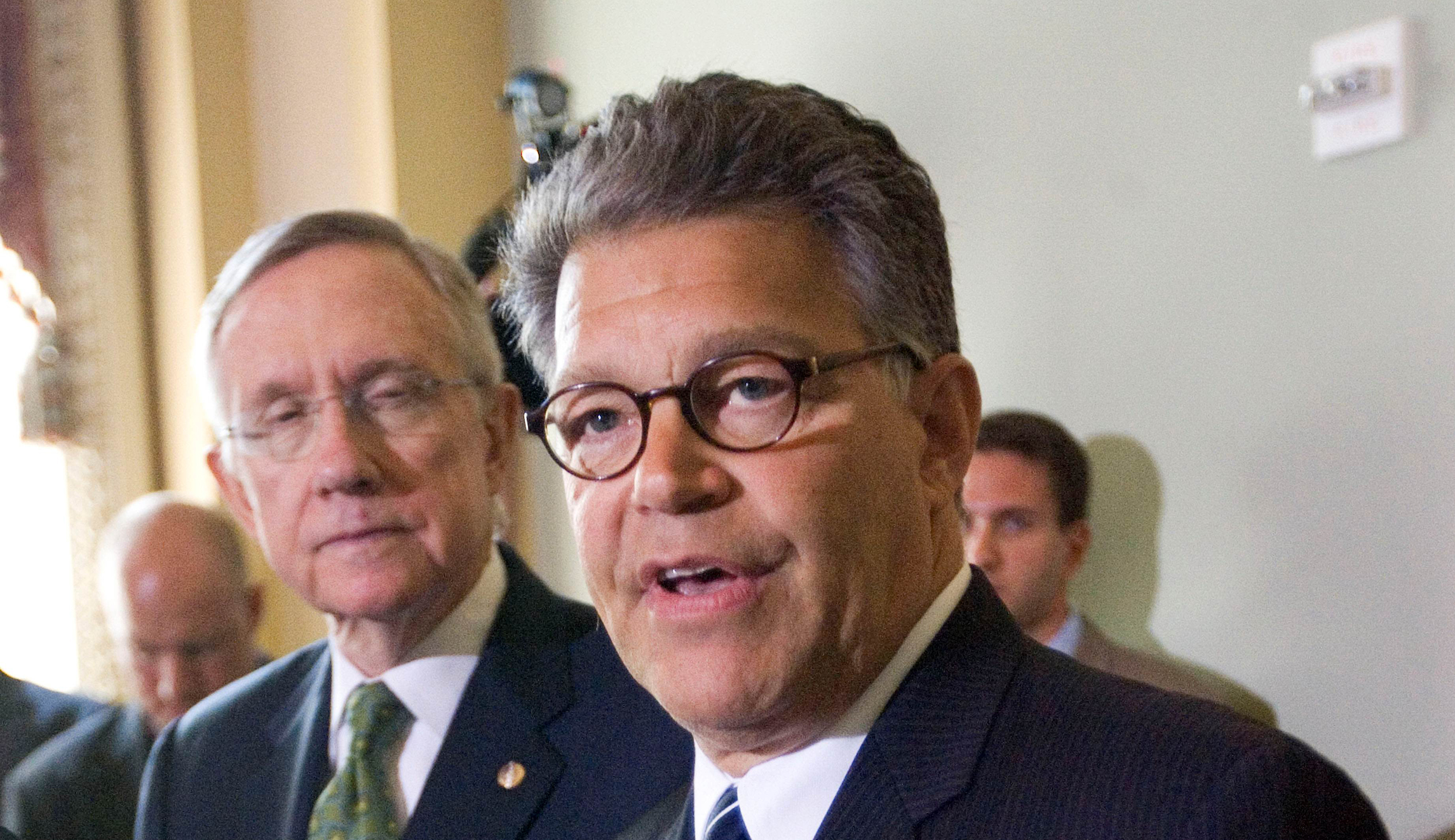 Harry Reid wants Al Franken to run again