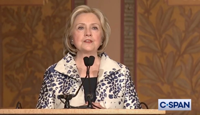 Hillary Clinton: Trump has ‘denigrated’ and ‘stabbed in the back’ US diplomats