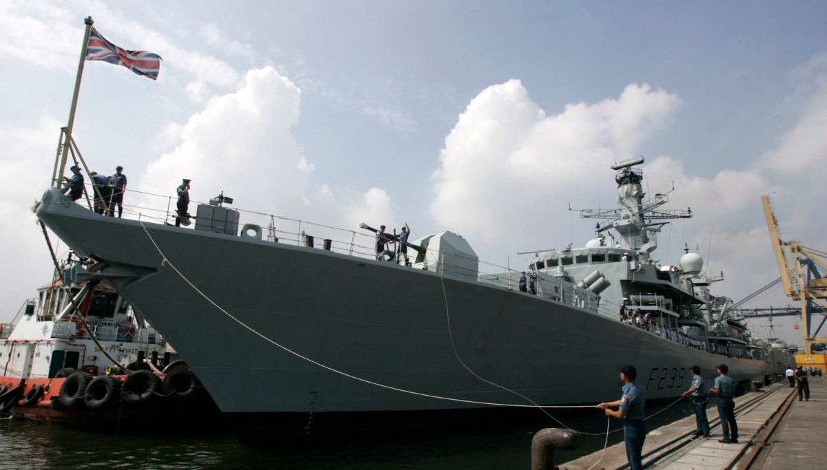 US and British navies needle China with show of force