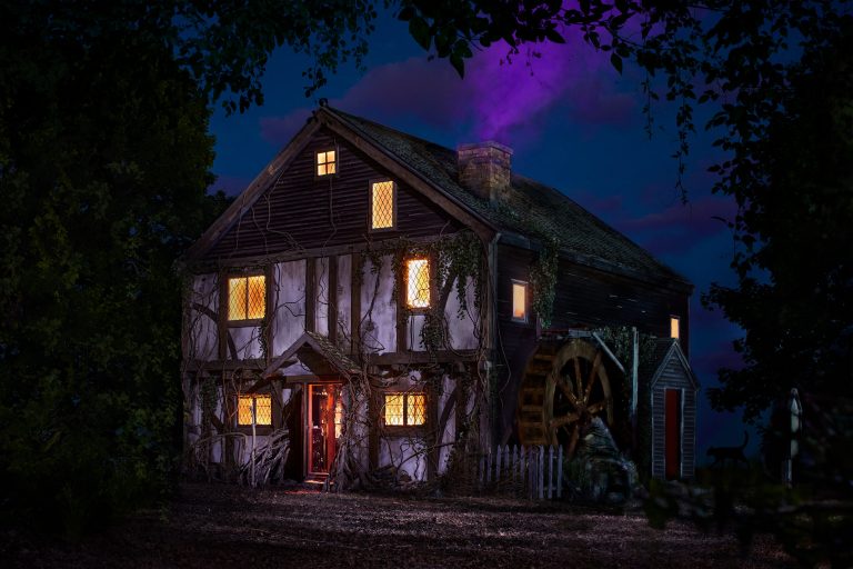 The Hocus Pocus cottage is available for rent on Air BnB.