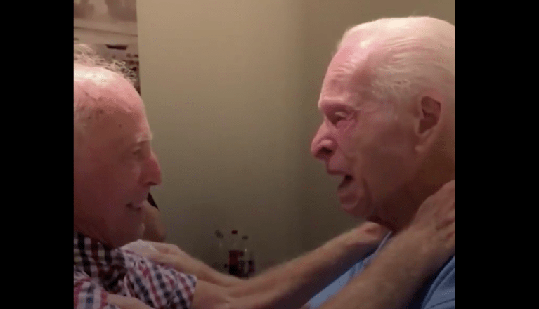 Morris Sana, 87, and Simon Mairowitz, 85, were cousins and best friends growing up in Romania until they were ripped apart by the Nazi invasion of Romania in 1940