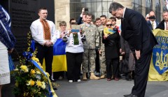 World leaders connect Stalin’s crimes to Ukraine’s current plight