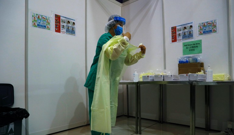 Hong Kong man confirmed to be reinfected with the coronavirus