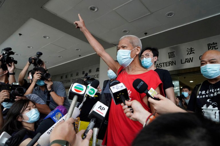 Hong Kong activist arrested before ‘Coffin Winter Olympics’ protest