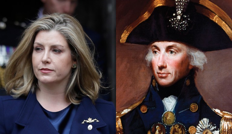Penny Mordaunt, Horatio Nelson.