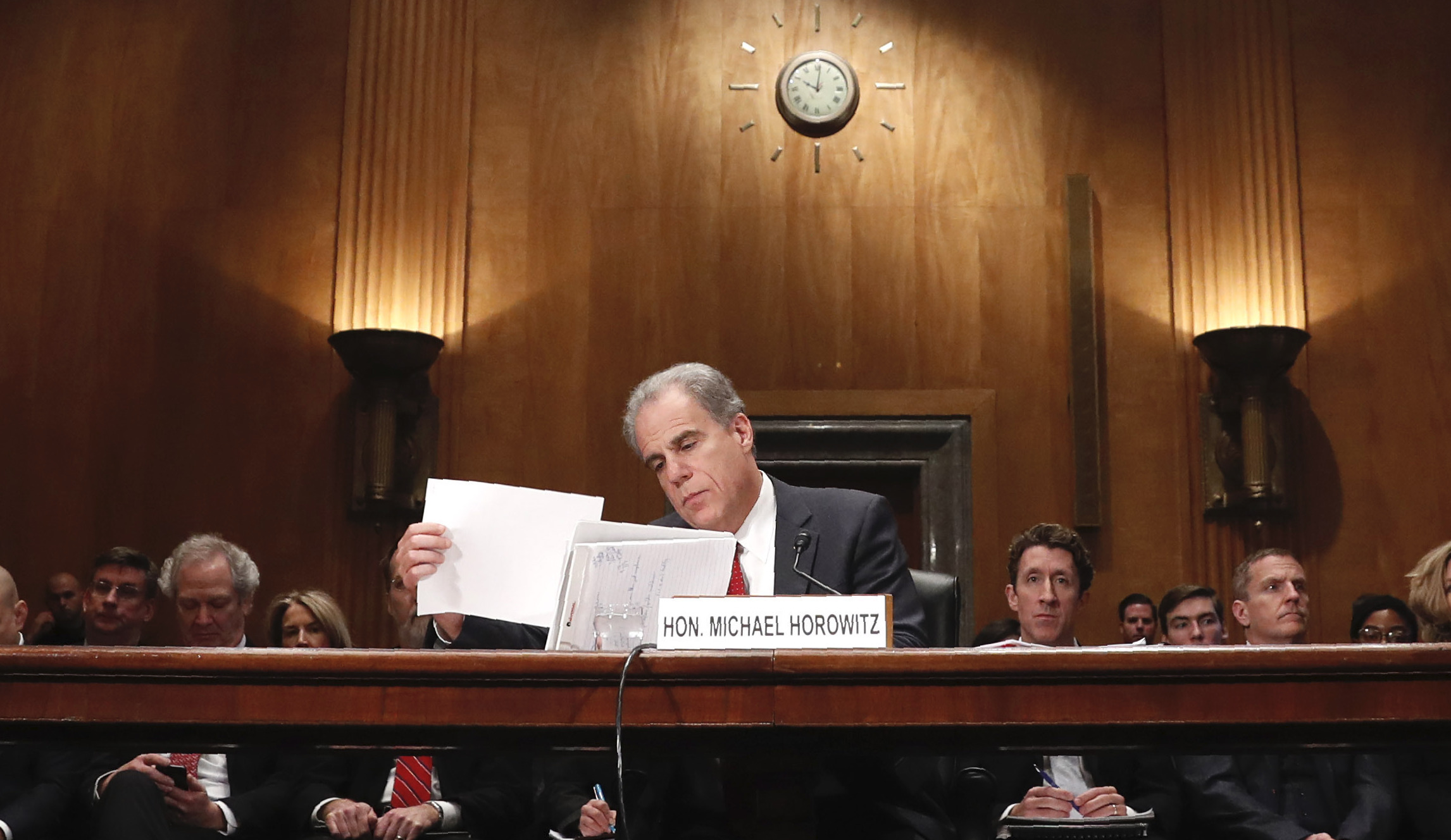 Horowitz checking counterintelligence and counterterrorism FISAs to see if FBI flaws are systemic