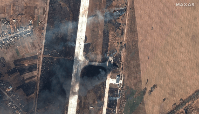 In Hostomel losses, a microcosm of Russia’s growing Ukraine crisis