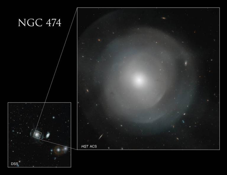 Hubble Space Telescope captures image of giant galaxy surrounded by ‘shells’