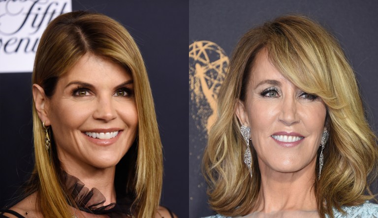 Lori Loughlin and Felicity Huffman.