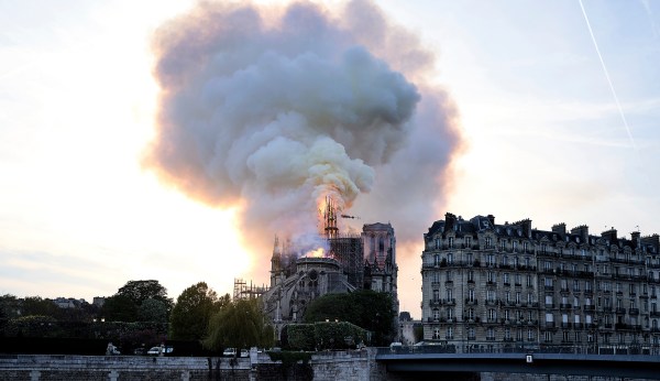 The Hunchback of Notre Dame rockets to top of best-seller list after inferno