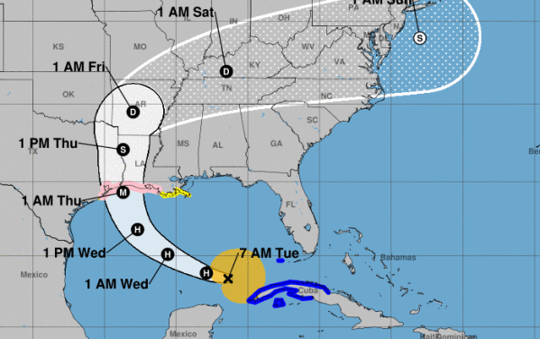Laura forecast to hit Gulf Coast as ‘major’ Category 3 hurricane