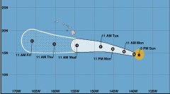 Hawaii faces threat of hurricane on top of erupting volcano