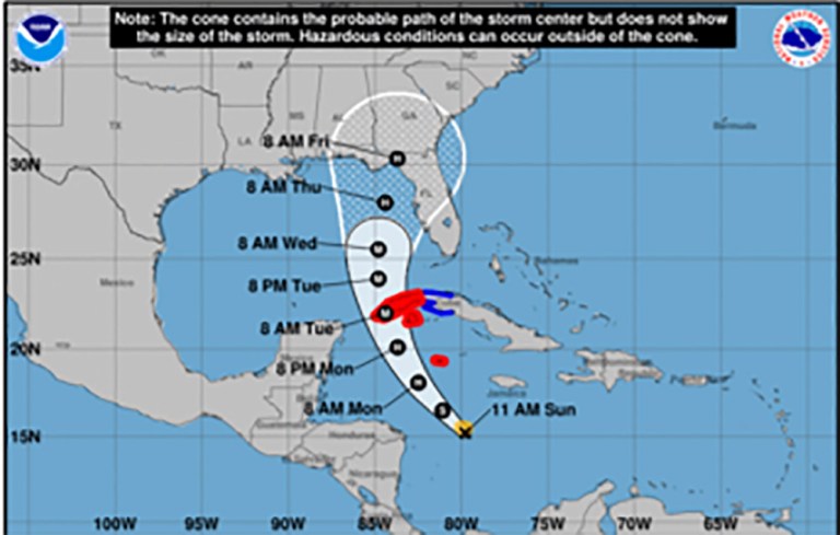 Hurricane Center alert: ‘Higher than usual’ uncertainty for Tropical Storm Ian