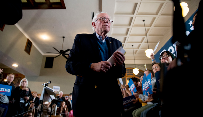 If Bernie Sanders wins the Democratic primary, don’t expect to see journalists question him like this again