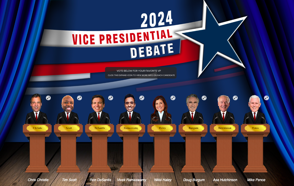 Republican debate: Trump PAC promotes event as ‘vice presidential’ contest to be his running mate