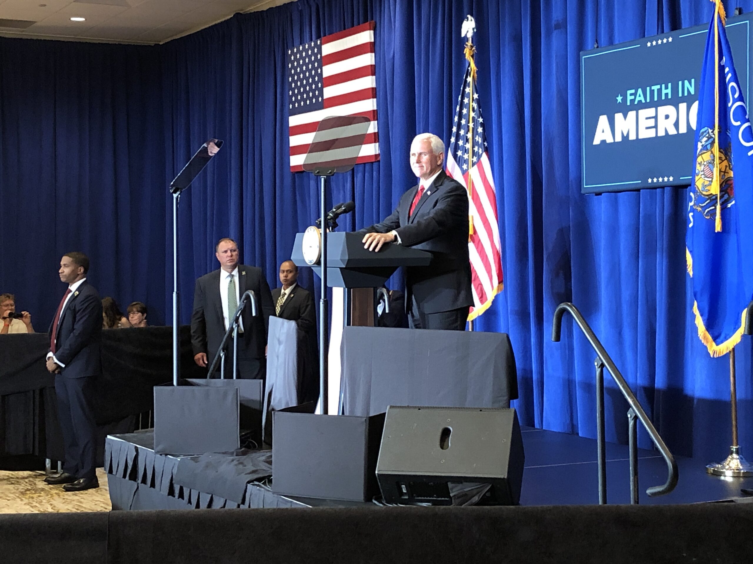 Mike Pence:  Justice for George Floyd, but ‘no tolerance for vandalism and violence’