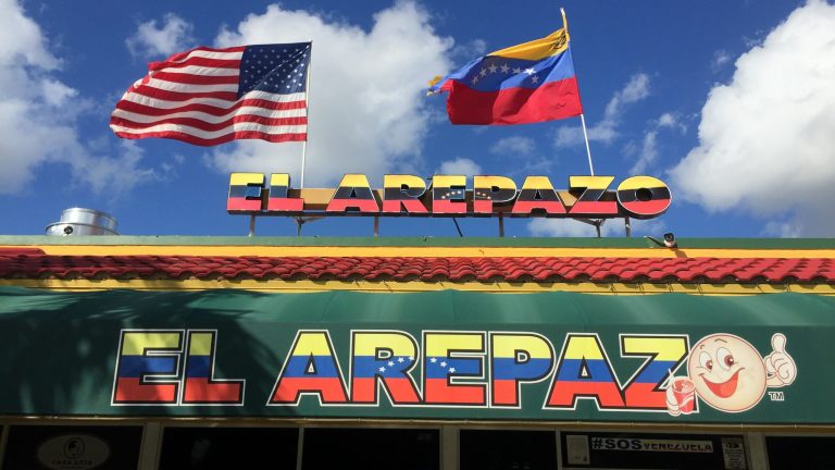 The political banter that once took place at El Arepazo restaurant in the heart of South Floridaâs Venezuelan community in Doral has died down since Nov. 3, but the fear that a socialist sympathizer will enter the White House lingers strong.
