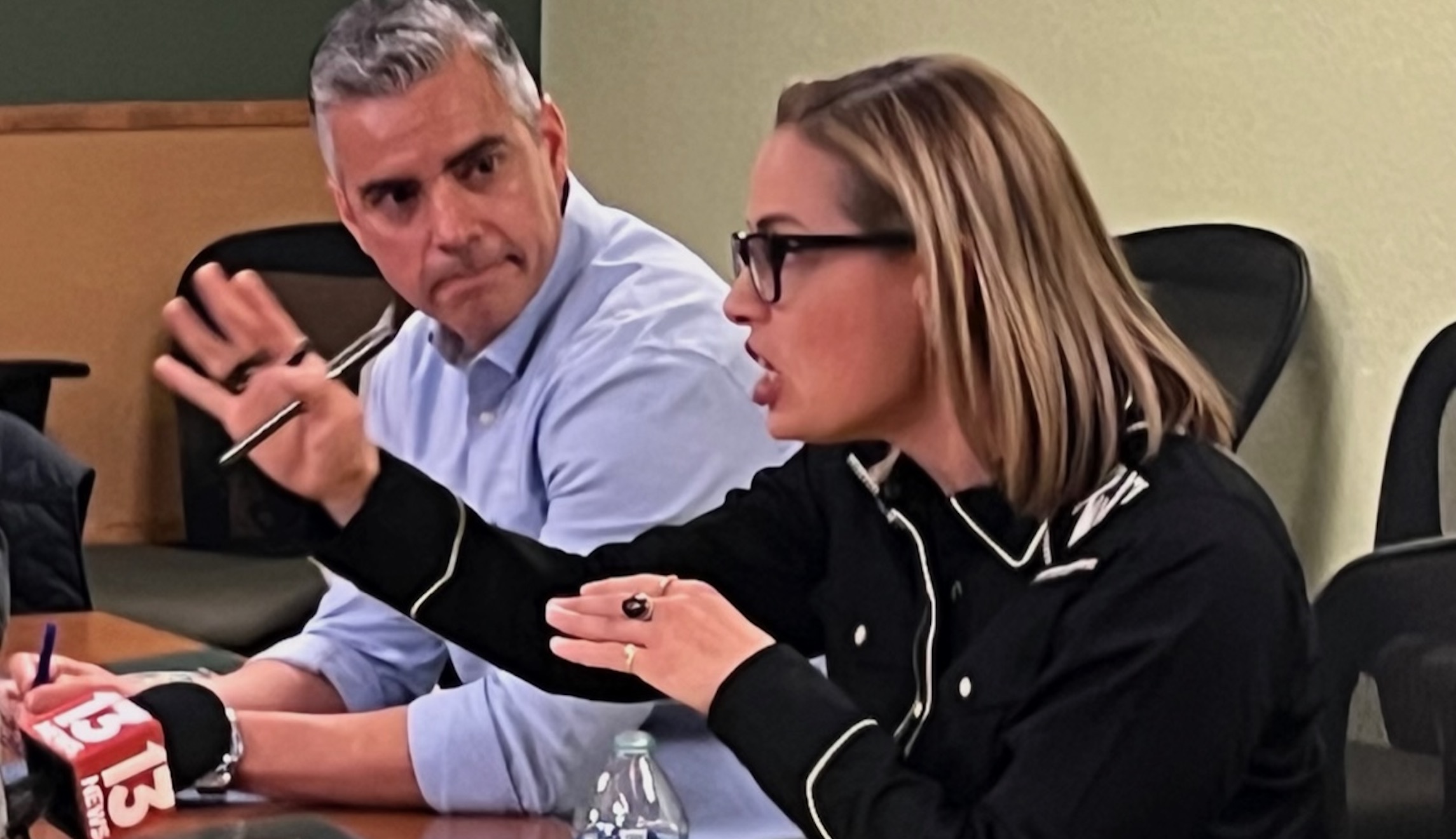 Kyrsten Sinema vents frustrations on border trip with Republicans