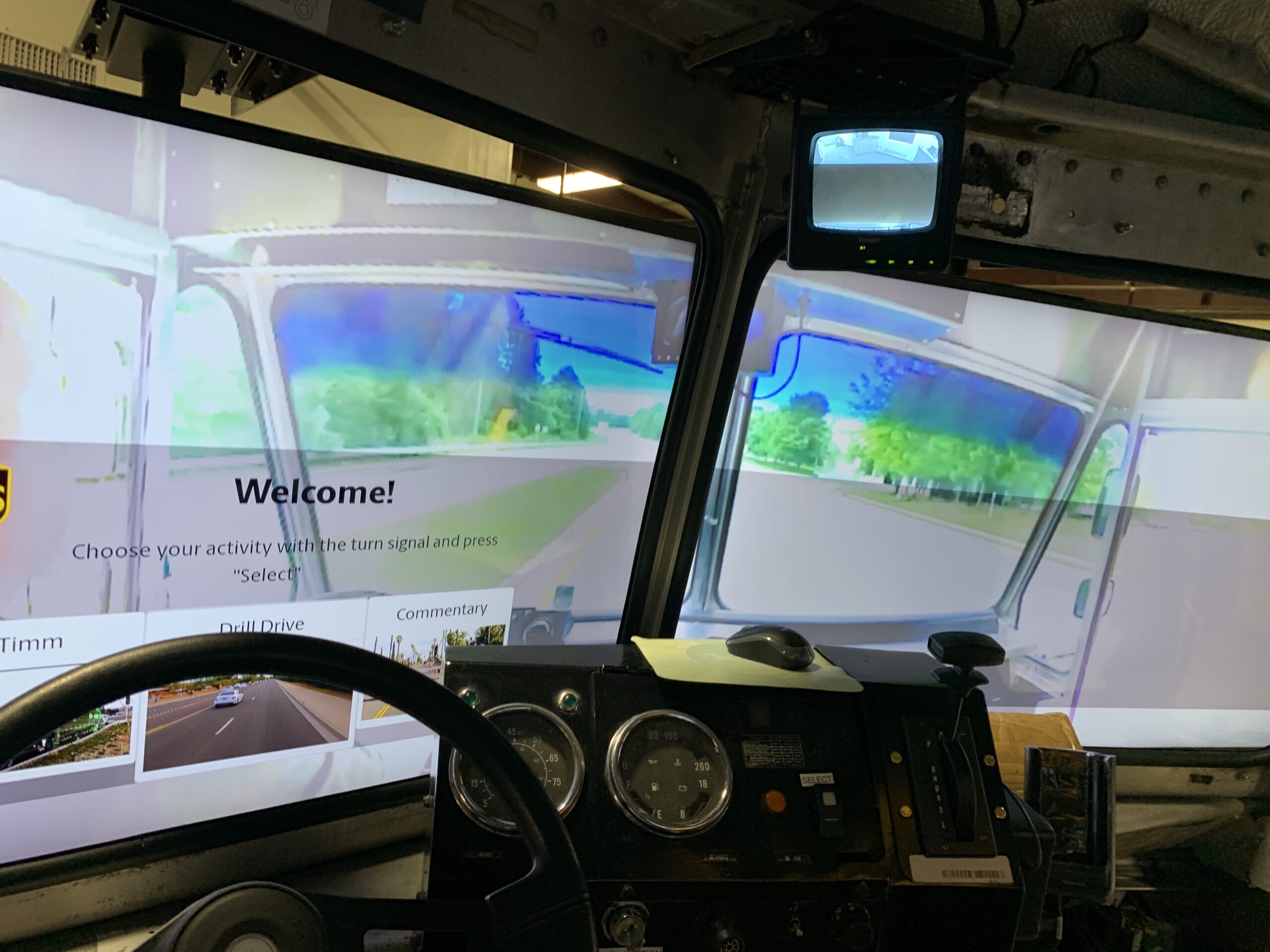 UPS Simulation Truck