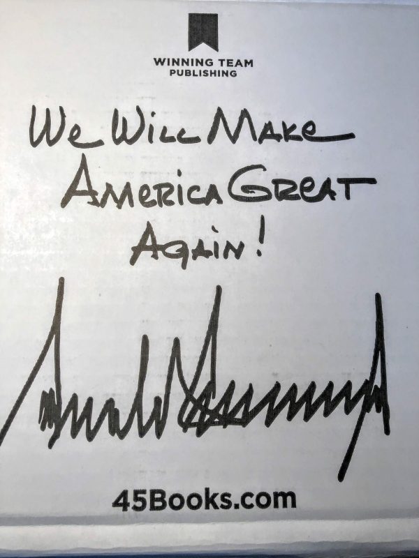 Buzz: 200,000 Trump books sold, Biden’s Senate page friend, Chuck Lewis auction