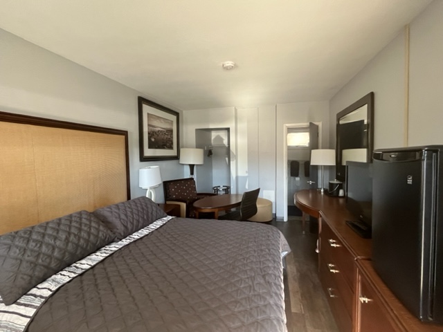 Pat Romano completely gutted and redid the motel rooms that had sat vacant for decades.