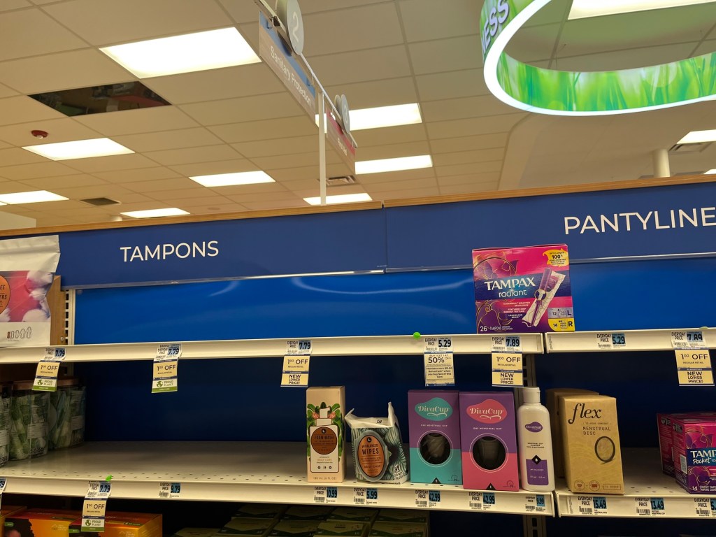 Tampon shortage: Yet another ‘War on Women’