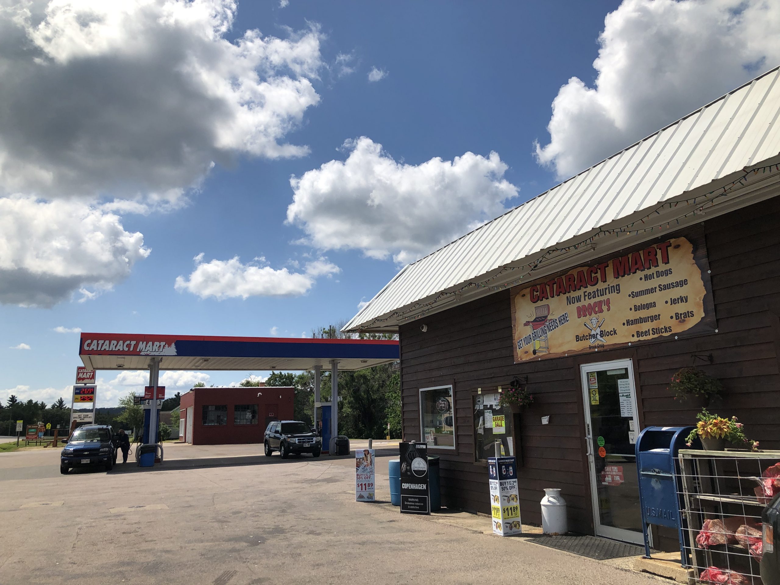 Cataract Mart owner Steve Boris says of his general store, “If we don’t have it, you don’t need it.“