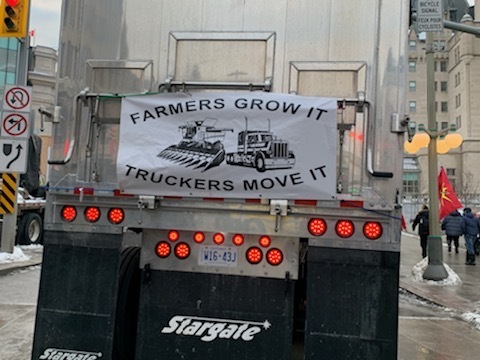 Freedom Convoy farmers grow truckers move