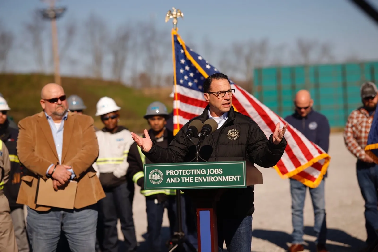 Pennsylvania Gov. Josh Shapiro partners with natural gas giant