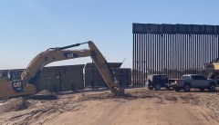 In western Arizona, over a hundred miles of new border wall is getting results
