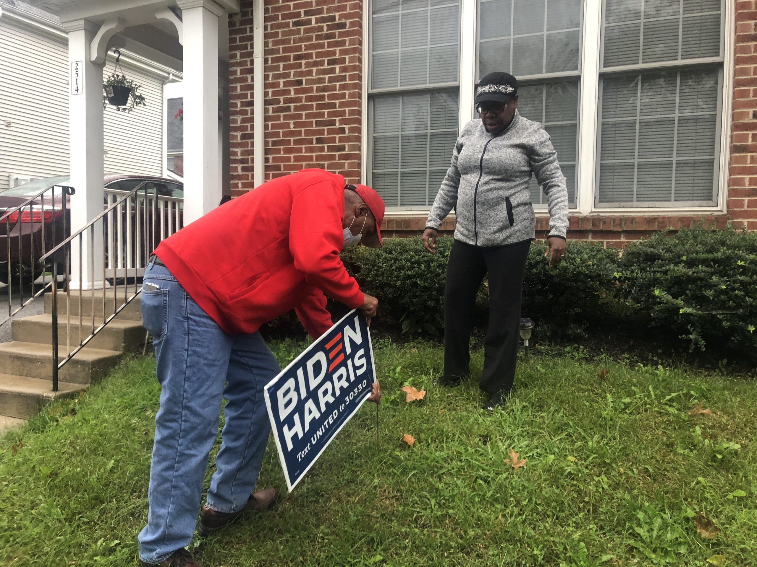 Biden supporter Martin Willis 