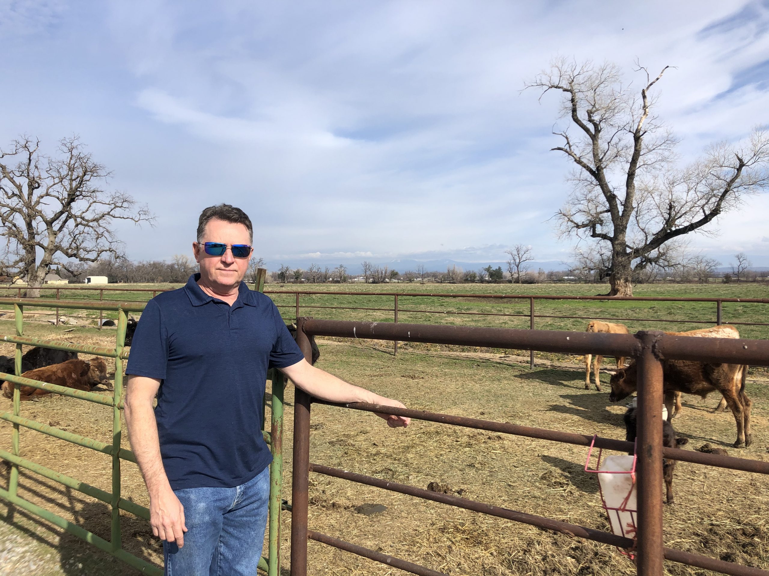 Woody Clendenen at his ranch