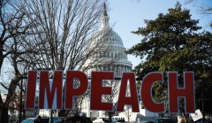 Public support for impeachment drops as House votes against Trump
