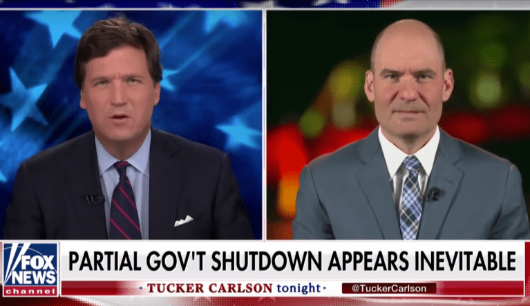 Chris Hahn appears on Tucker Carlson to discuss immigration, border walls, and government shutdown