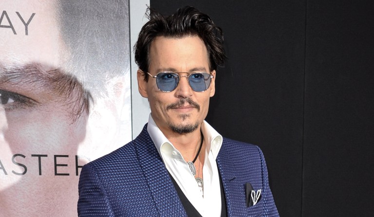 Johnny Depp arrives at the LA Premiere  Of "Transcendence" in Los Angeles. Depp has agreed to endorse a fragrance for the first time, signing up with Dior. Perfumer Francois Demachy is behind the new menÃ­s scent, which does not yet have a name. 