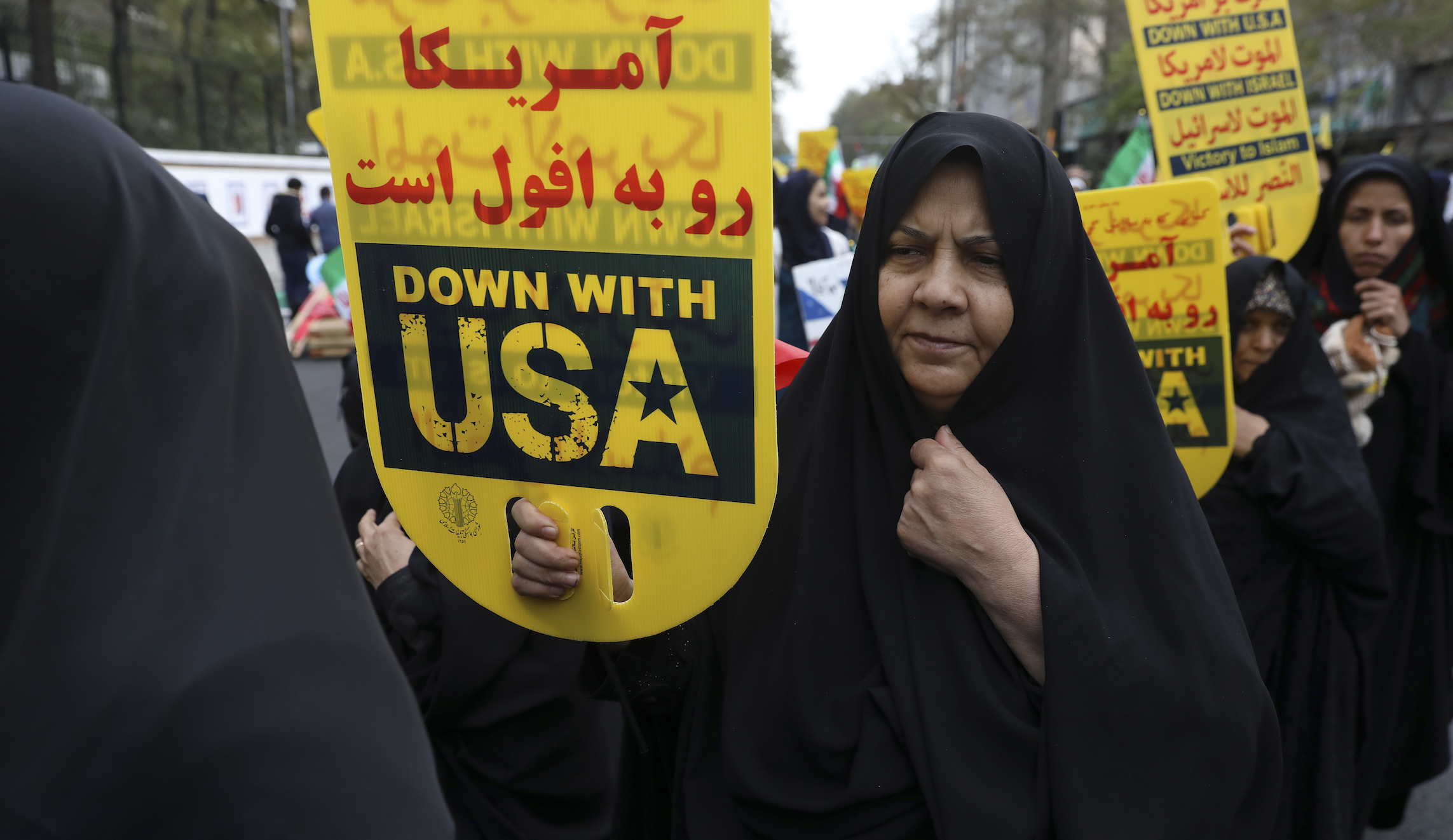 Trump sanctions Iranian supreme leader’s son on 40th anniversary of hostage crisis