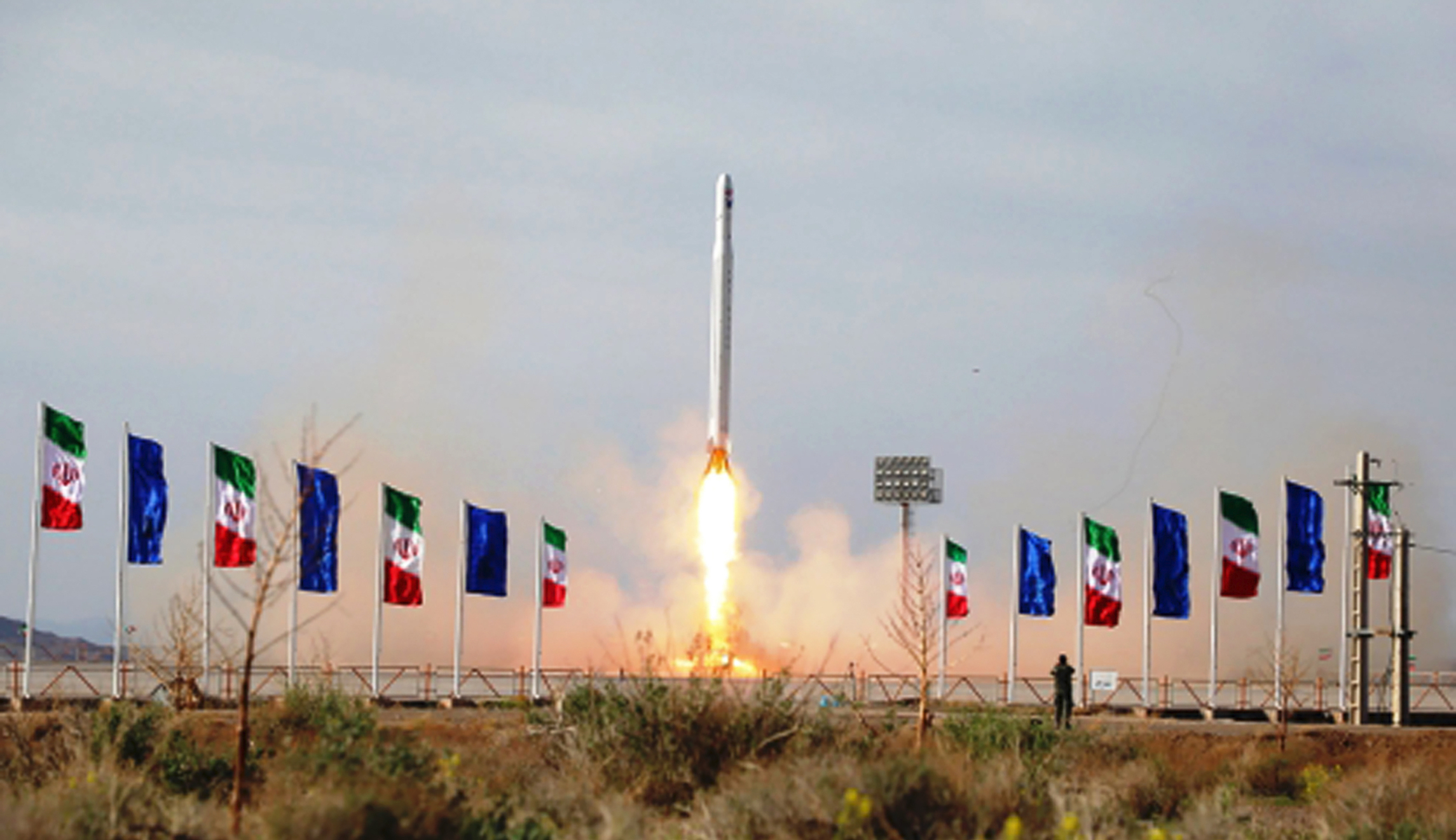 Iran says it launched its first military satellite into orbit
