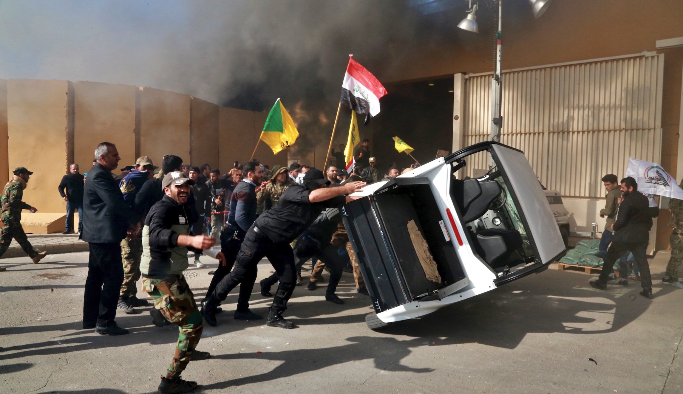 US to send ‘additional forces’ after embassy in Baghdad attacked