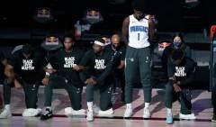 ‘We all fall short of God’s glory’: NBA player defends refusal to kneel for anthem