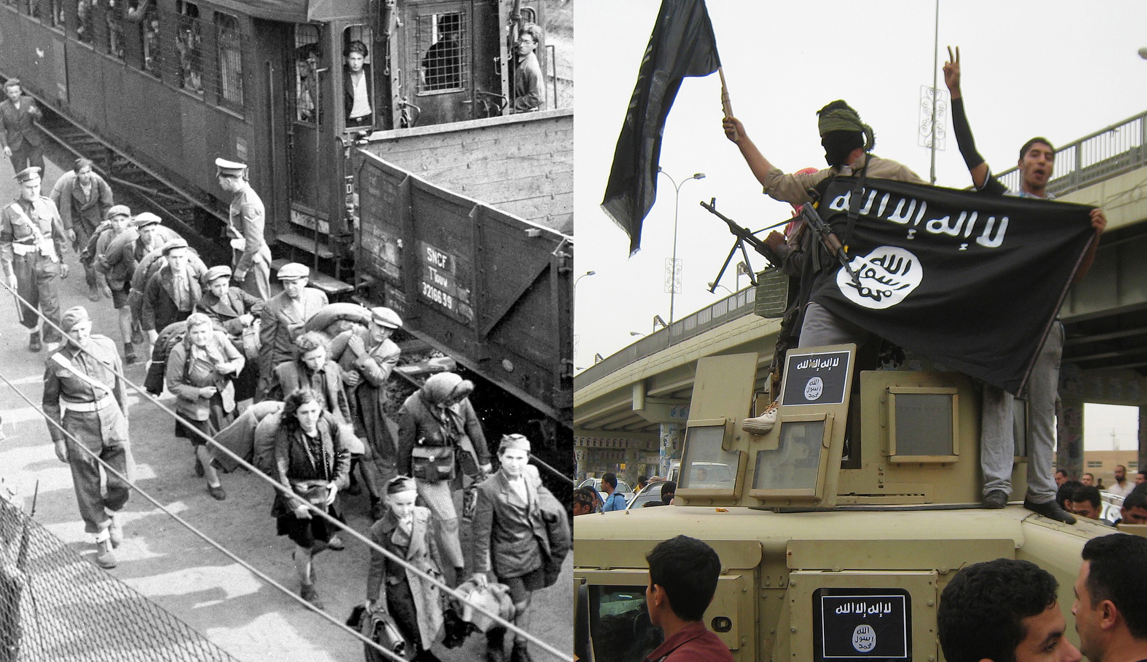 The sick stupidity of comparing Nazi-era Jews to ISIS fighters