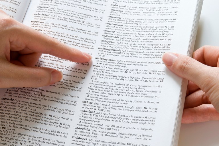 Don’t know slang? No worries, check the dictionary