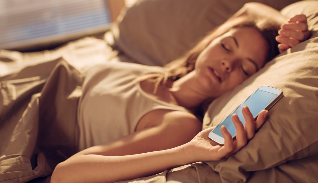 Santa doesn’t know when you’re sleeping. Your phone does