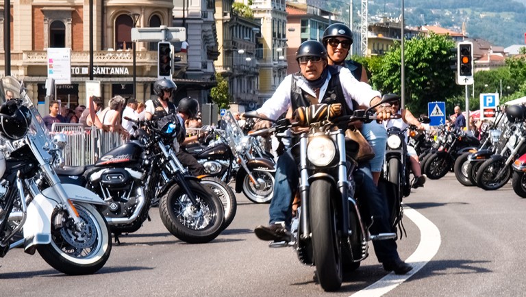 Trump is a biker’s president in a tailored suit